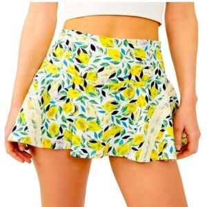 Free People Lemon vine skort, nwt.  Size small